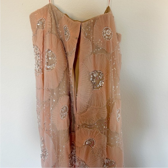 NWT Helsi Margot Floral Embellished Maxi Dress Pink Pearl - Picture 9 of 10